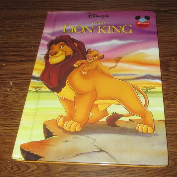 Disney's The Lion King (Disney's Wonderful World of Reading, 1994) Book - Picture 1 of 3